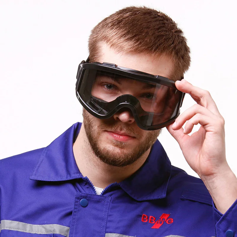 Safety Goggles Eyewear Eye Portection Anti-Impact Anti chemical Splash Safety Glasses Work Laboratory