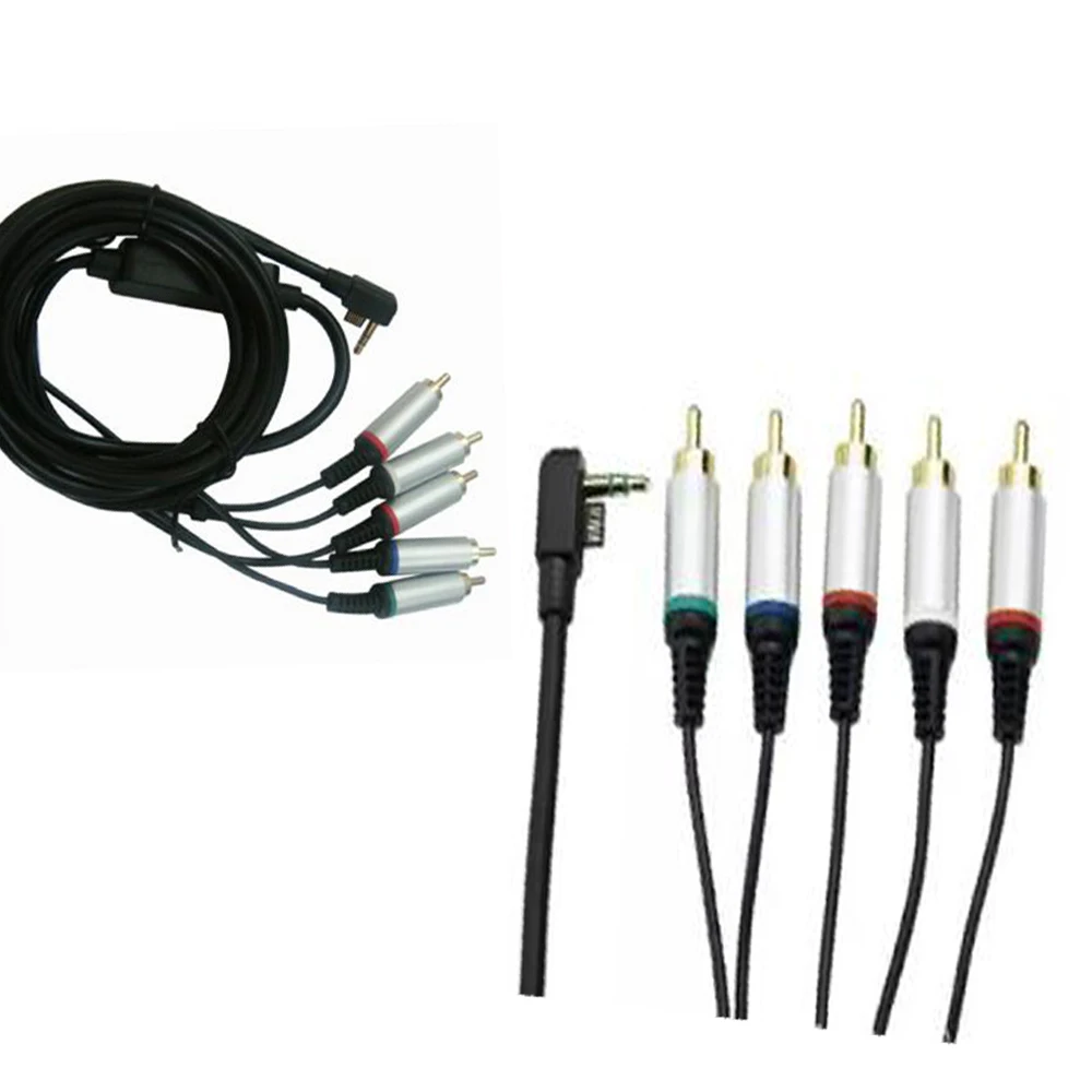 10PCS Audio Video Adapter Component HD TV HDTV Cables For PSP 3000 PSP PSP Slim PSP 3000 Lead Wire AV TV Video Adapter cable