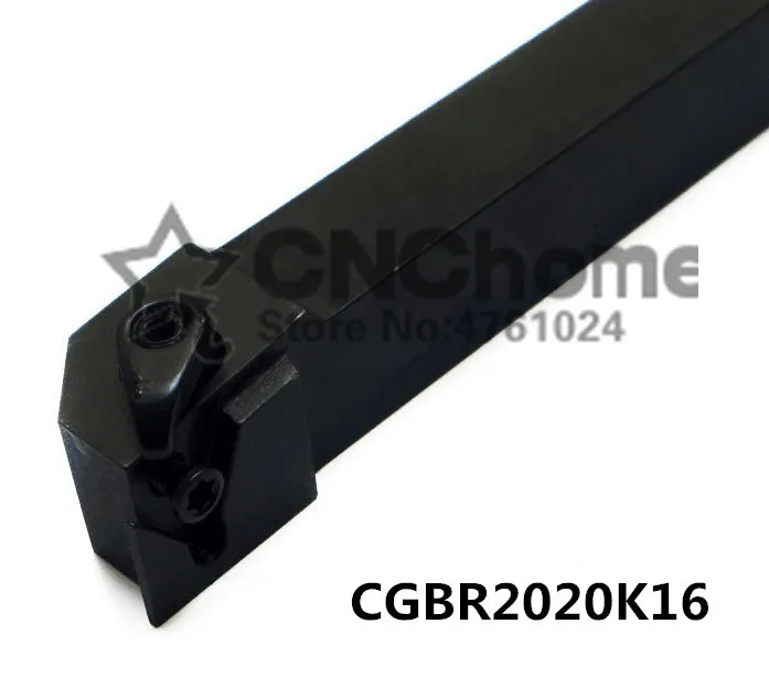 

CGBR2020K16/32 20*20*125MM External Grooving Turning Slotting Tool Holder For Lathe Machine CNC Cutting Turning Tool Set Holder