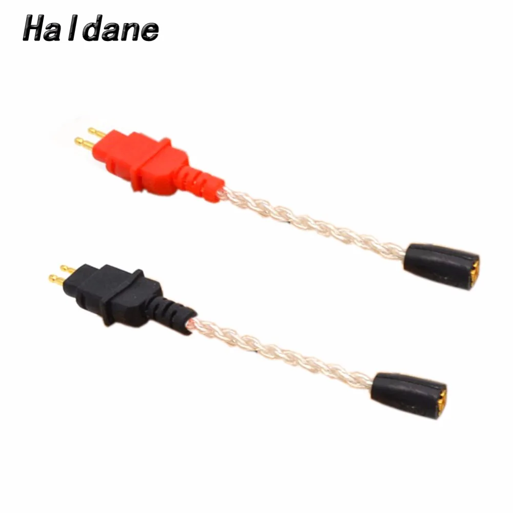 

Free Shipping Haldane MMCX Female 0.78mm 2 pin IM04 IE80 A2DC MMCX HD650 ER4B S P UE0.75mm Male Earphone Headset Cable Adapter