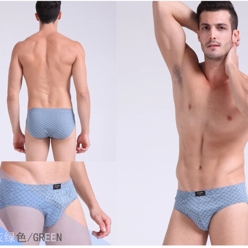 NEW 100% Cotton Mens Briefs Plus Size Men Underwear PantiesL/XL/XXL/XXXL/4XL Men\'s Breathable Panties 1 PIECE