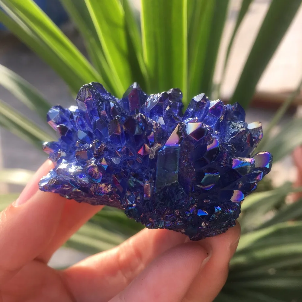 64g Aura quartz crystal titanium bismuth silicon cluster