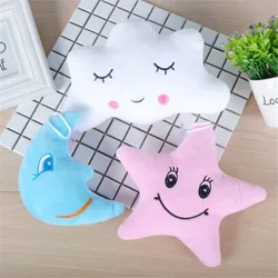 2018 Stars and Moon Dolls Pendant Cute Flaky Clouds Emoticon Pillow Cloth Lady Pillow Cloth Doll G0020