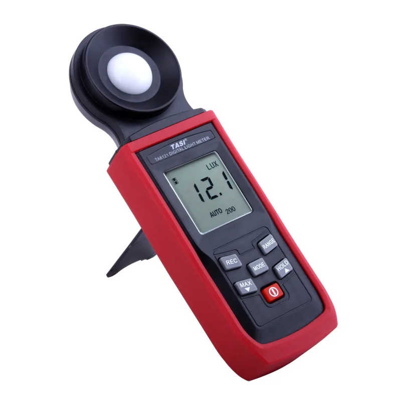 

TA8122 Digital Light Meter illuminometer Luxmeter Photometer 200,000 Lux Resolution 1LUX