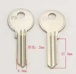 A037 Wholesale Locksmith Keymother Brass House Home Door Blank Empty Key Blanks Keys 25 pieces/lot