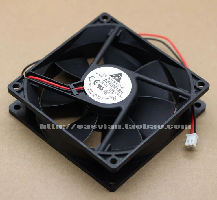 

Delta Electronics AFB0912H BFOO DC 12V 0.30A 90X90X25mm Server Cooling Fan