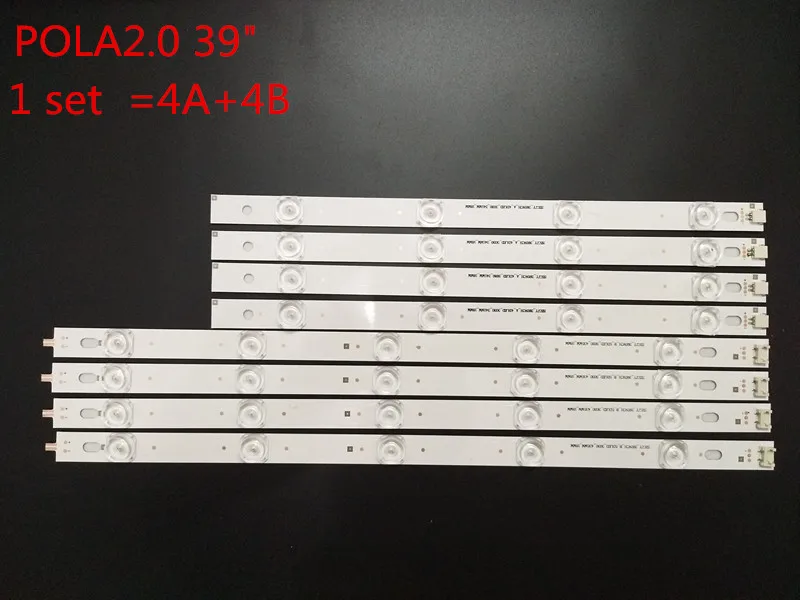 

100%NEW 8 Pieces LED backlight for TV 39LN5300 LG innotek POLA 2.0 POLA2.0 39"A/B type HC390DUN-VCFP1
