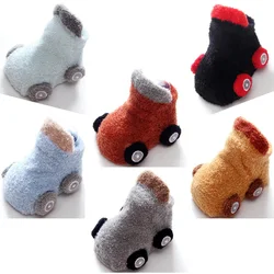 New Cartoon Car Baby Toddler Sock Autumn Winter Warm Non-slip Baby Sock