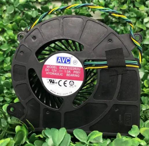 Original AVC BAZA1022R2U 12V 1.0A four-wire turbine fan