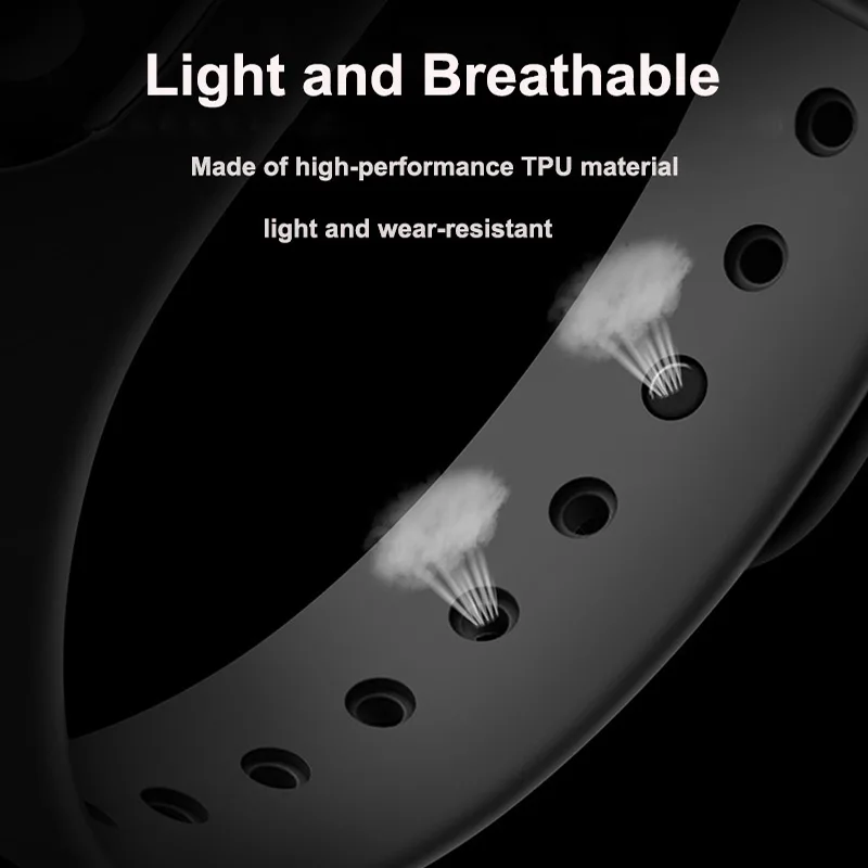 XShum mi fascia 4 cinghia Braccialetto in Silicone Per Xiao mi mi fascia 3 mi band 4/3 cinghia di polso del wristband di Ricambio accessori per Articoli Elettronica smart