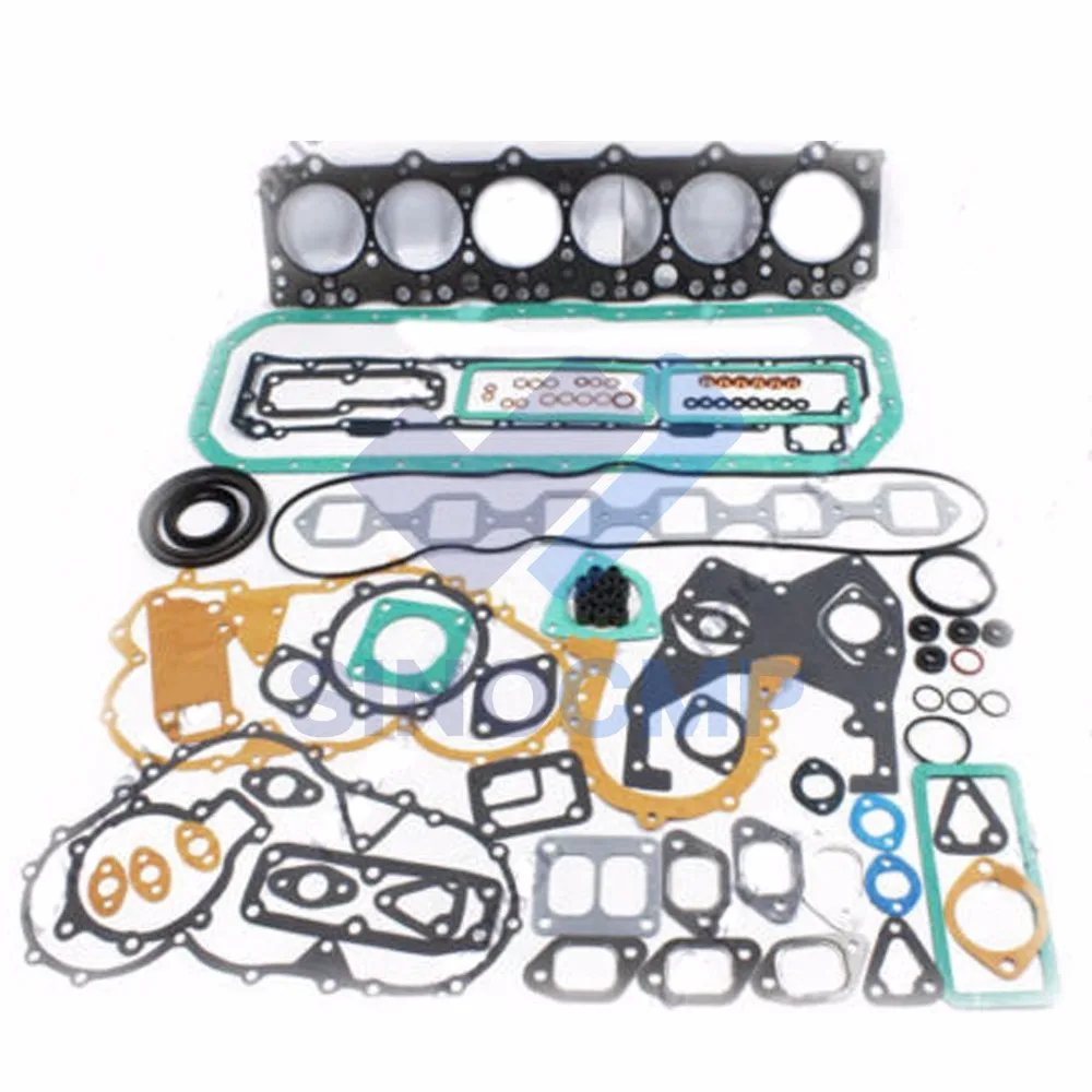 6BG1(T) Engine Overhaul Gasket Kit For Forklift Hitachi JS200 JS240 JT210 JS220LC Excavator