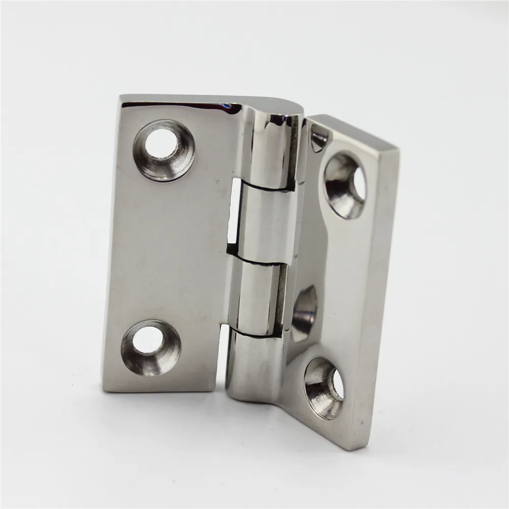 해양 플러시 도어 경첩 38mm 5 조각 주조 316 스테인레스 스틸