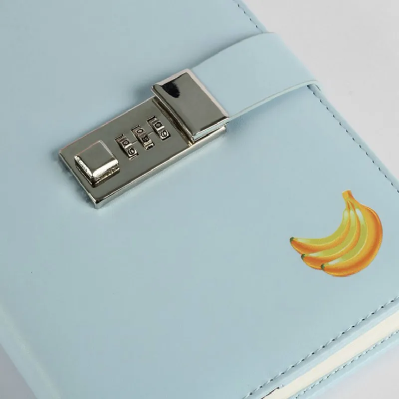 2018 A5 Restore Ancient Ways Password Notepad Fruits Plan Basis Hand Account Paperback Notebook journal custom printed diary