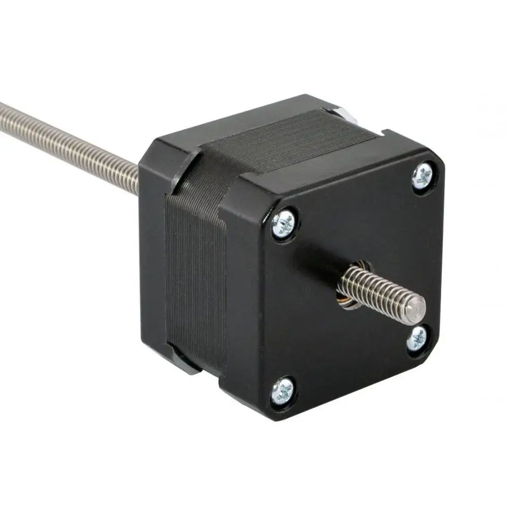 Nema 17 Non-captive Linear Stepper Motor 34mm Body 4-lead 1.5A Lead Screw Length 150mm