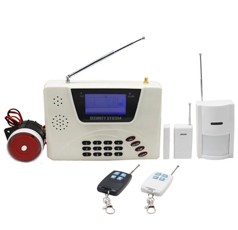 

850/900/1800/1900 Mhz Dual network GSM+PSTN burglar alarm system