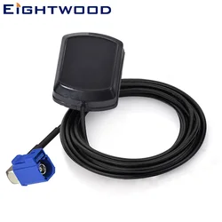 Eightwood Automobile Active Aerial GPS Antenna Fakra C Female 3m Extension for MFD2 RNS2 RNS-E MFD SAT NAV Tracking Navigation
