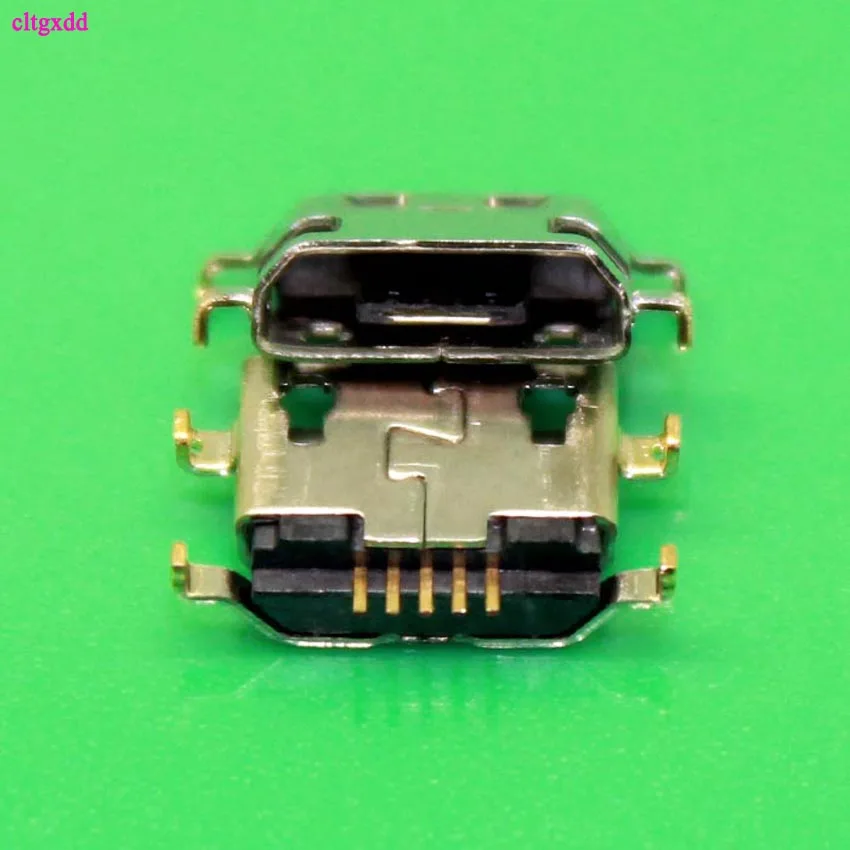 cltgxdd 10pcs Micro USB 5pin B type Female Connector For HuaWei Lenovo Phone Micro USB Jack Connector 5 pin Charging Socket