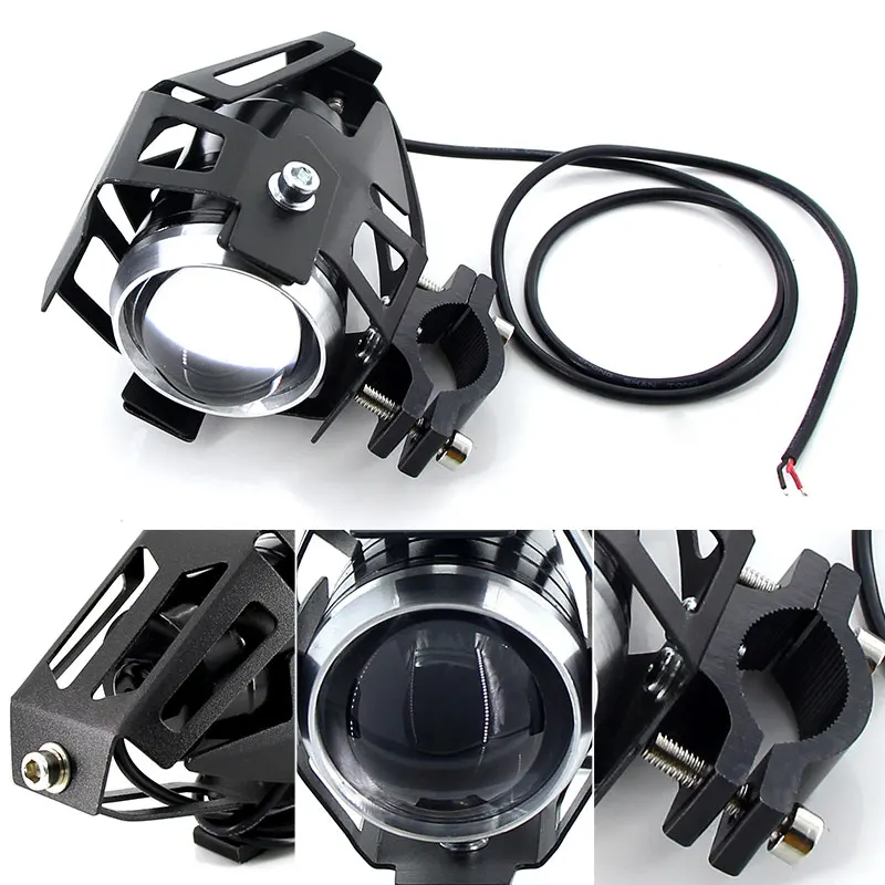 Motorcycle Headlights U5 Headlamp Spotlights Fog Head Light For HONDA XLV 600 650 700 TRANSALP NX 650 FMX 650 XRV650 TRX 300EX