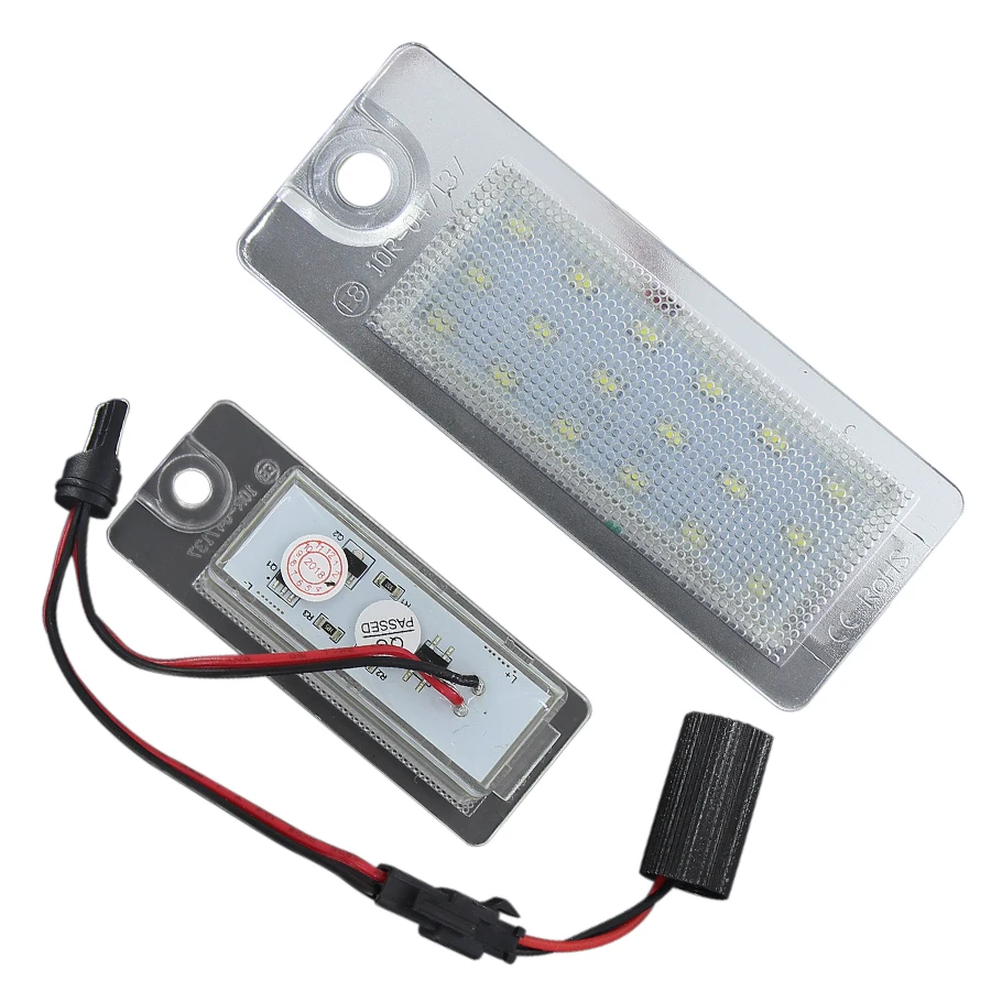 LED CANBUS AUTO Nummer Kentekenverlichting voor VOLVO V701 2000-2007, XC701 2001-2007, S60 2001-2006, S80 1999-2006, XC90 2003 ~