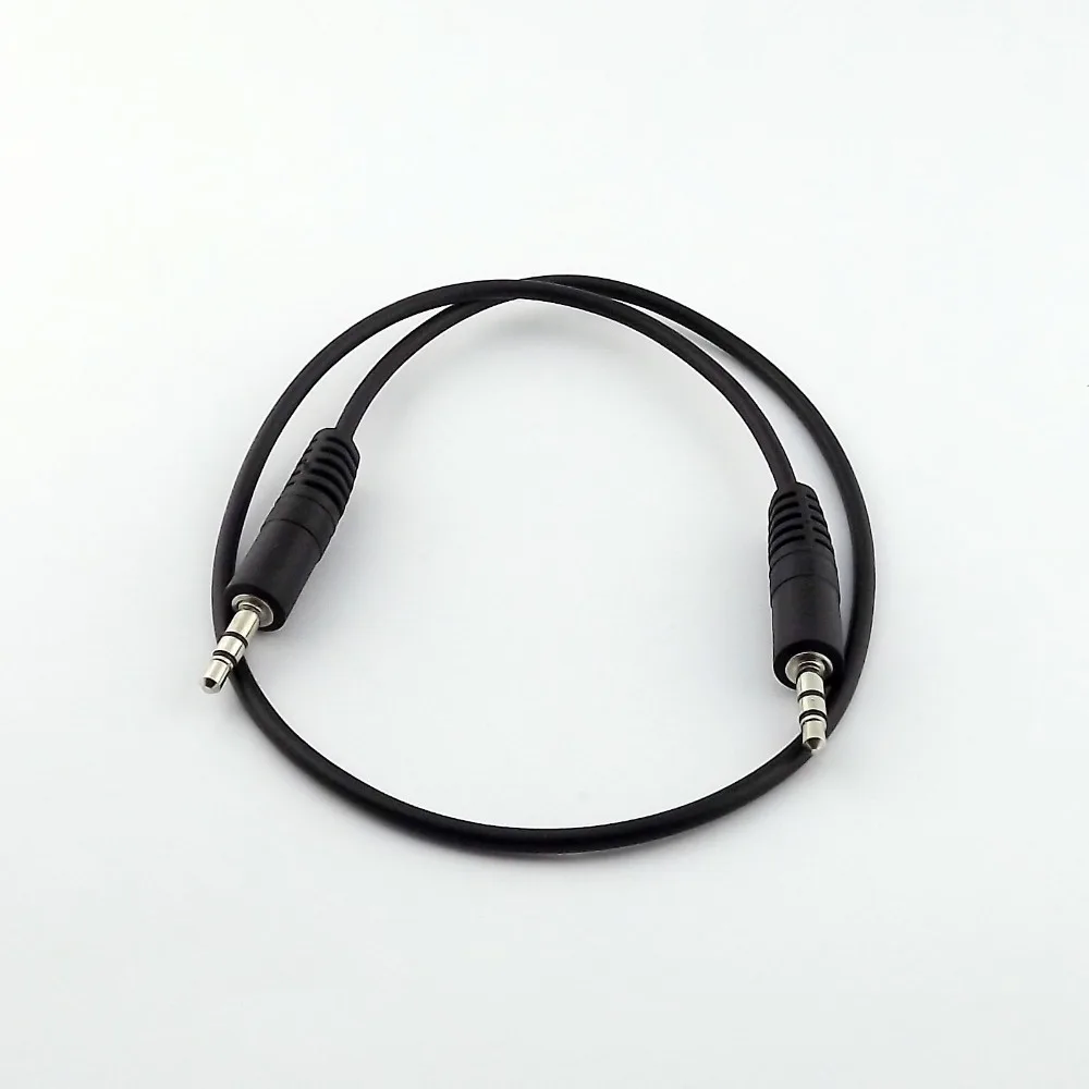 

10pcs 50cm 3.5mm Male to 1/8" Male Stereo Audio Aux Extension Speaker Adapter Cable