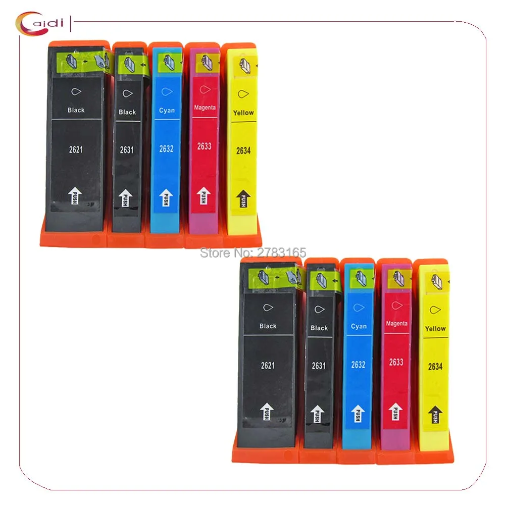 

10PCS Compatible Ink Cartridge epson XP600 XP605 xp800 xp700 XP520 XP620 XP625 XP720 XP820 XP610 XP615 XP710 XP810 T2621 T2631