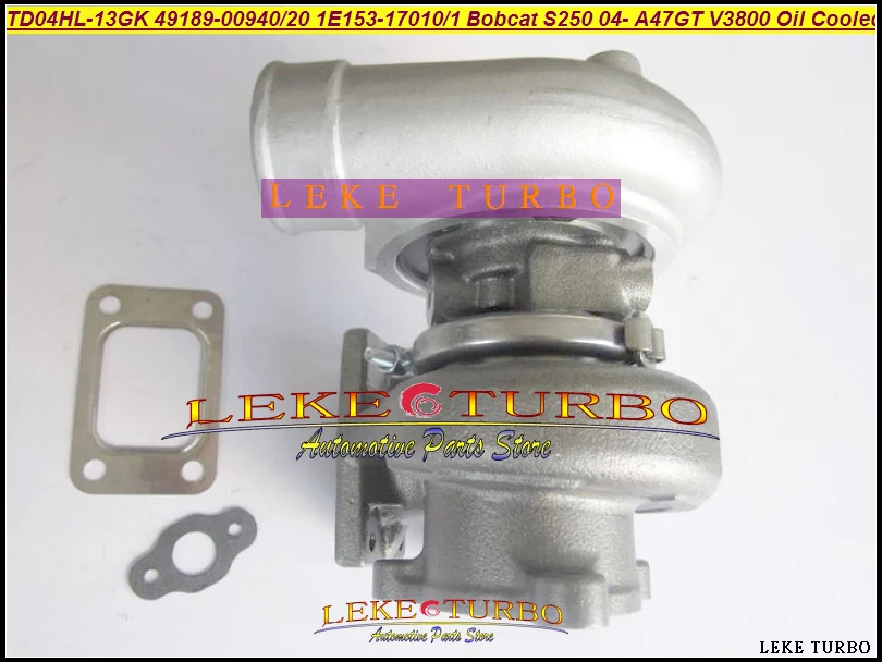 Turbo TD04HL-13GK 49189-00940 49189-00920 1E153-17012 Turbocharger For Bobcat S250 Steer Loader M Earth Moving 2004- A47GT V3800