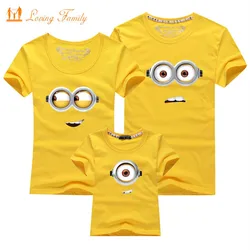 1 Piece Family Look T-shirt 13 Colors Clothes For Summer matching family clothes mother father daughter son Top Clothing