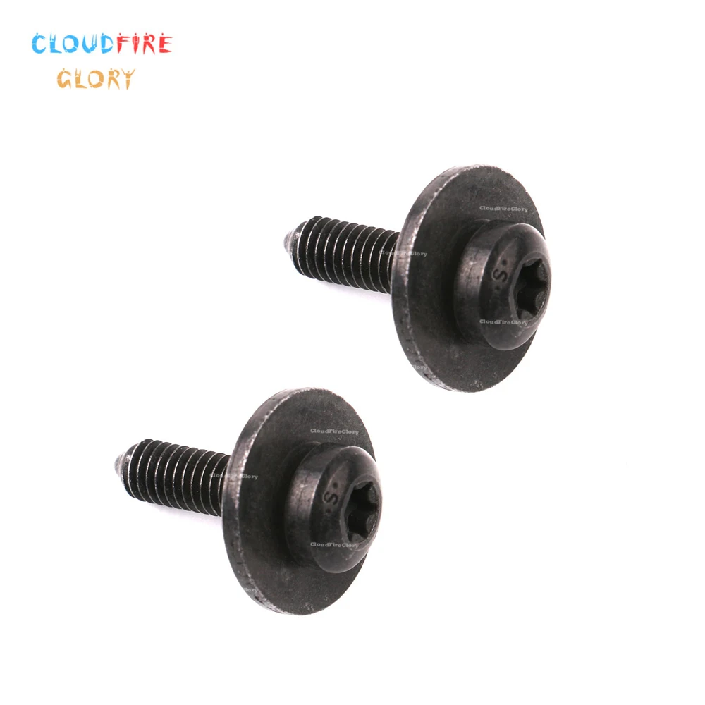 

CloudFireGlory 2Pcs N90683302 Headlight Assy Bolt Screw M6X20 For A4 S4 Q5 Q7 A6 A7 A5 A8 R8 For Passat B5 Golf 2010-2012