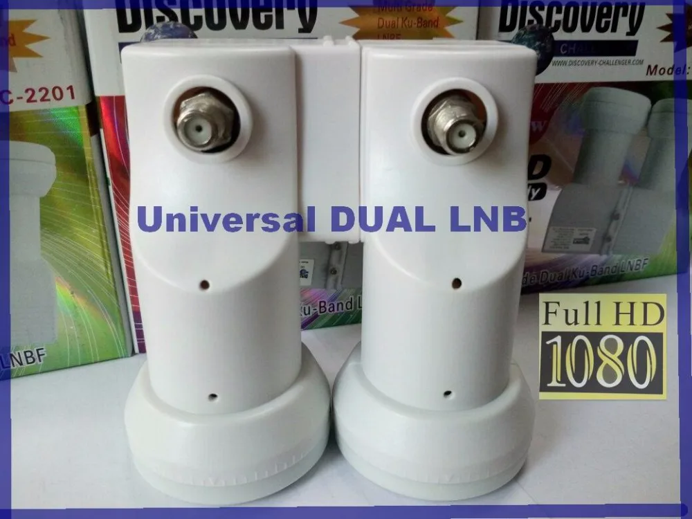 MUDLT  DUAL SINGLE LNB Digital HD Universal KU Band Single LNB High Gain Low Noise Satellite  Receive