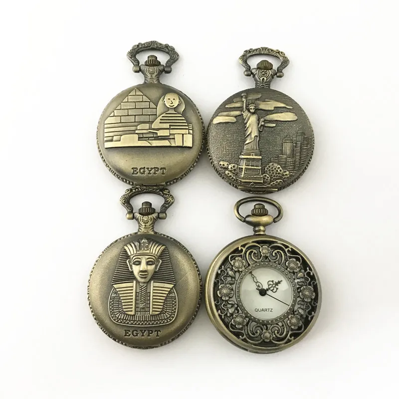 

FANTASY UNIVERSE Freeshipping wholesale 20PC a lot pocket Watch necklace HRBBBB15