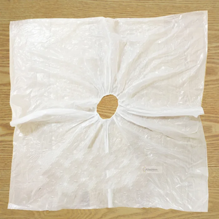 10pcs Disposable Dye hair shawl 100cm x 100cm hair treatment wraps Salon hair color cape perm styling tools