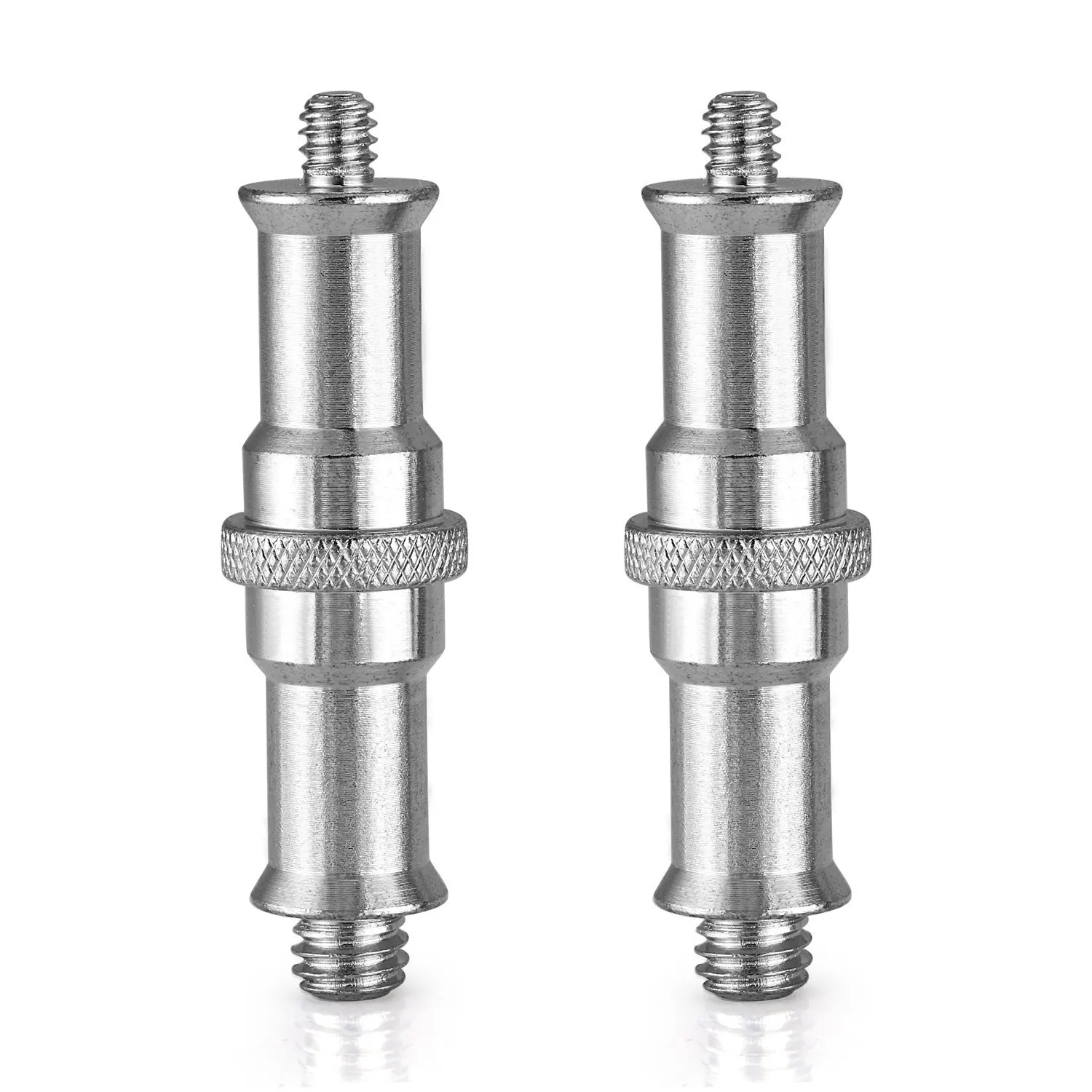 1 Pieces Standard 1/4 to 3/8 inch Metal Male Convertor Threaded Screw Adapter Hotshoe/Coldshoe Adapter Wireless Flash Receiver