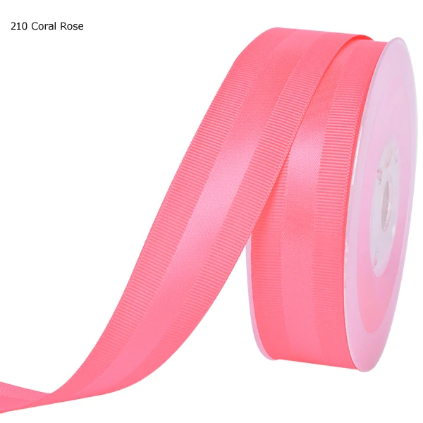 5/8 inch(16 mm)Double face grosgrain edge satin ribbons for party