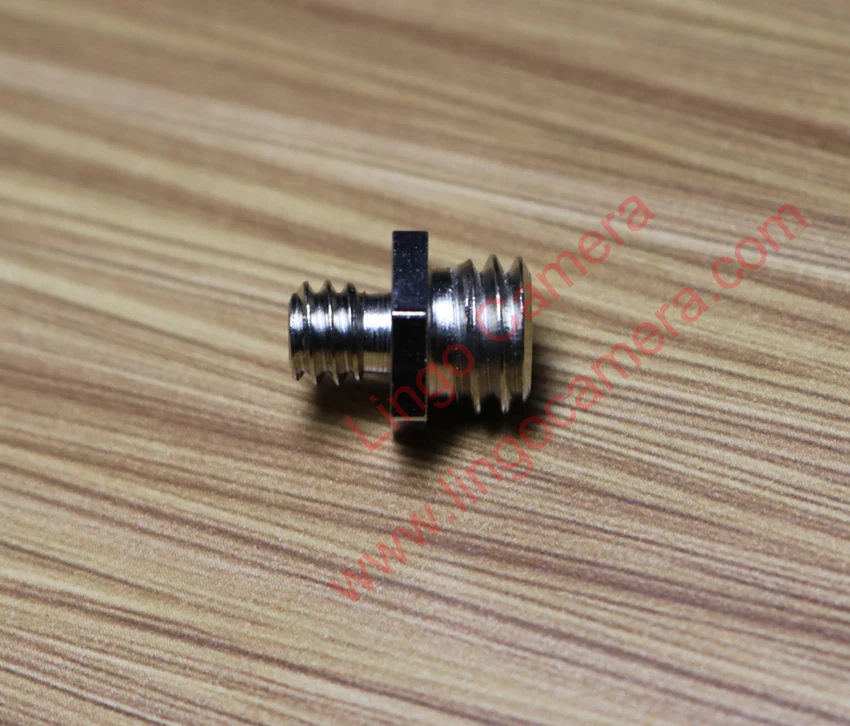 LL1483 เหล็กสแตนเลส 1/4 "ถึง 3/8" สกรูสำหรับกล้องขาตั้งกล้อง Monopod