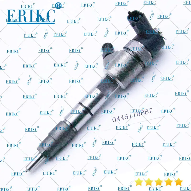 ERIKC 0445110887 Fuel Sprayer Nozzle 0 445 110 887 Auto Engine Injection Common rail 445 110 887