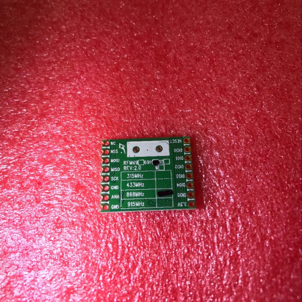 5ชิ้น/ล็อต RFM69C RFM69CW 433/868/915MHZ ใหม่