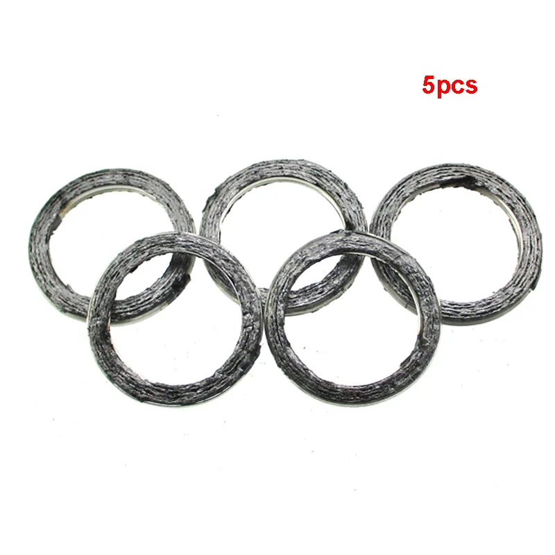 5pcs/pack Exhaust Muffler Pipe Gasket ID 30mm For 150cc 200cc 250cc Pit Dirt Motor Bike ATV Quad Go Kart Buggy Moped Scooter