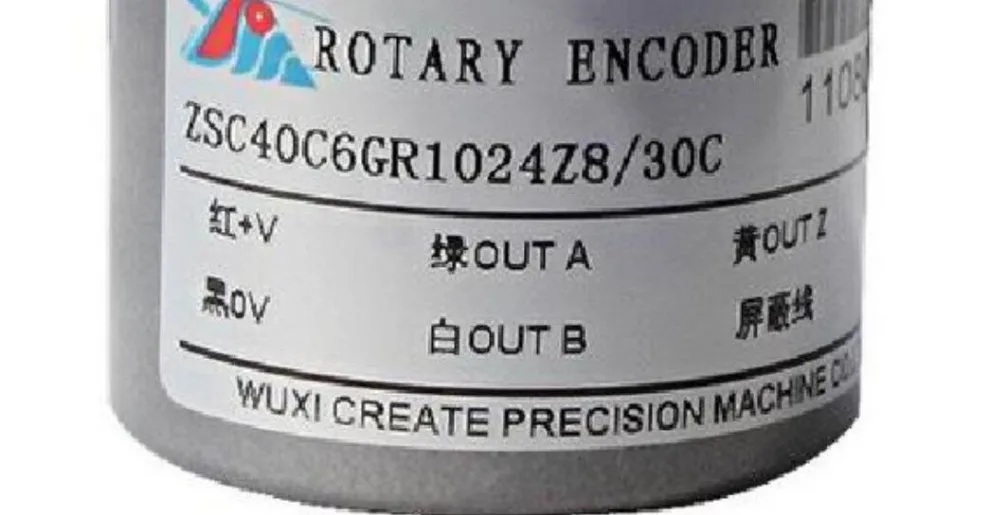 

Новый оригинальный инкрементальный поворотный энкодер Wuxi Coret с цельным валом ZSC40C6GR1024S8/30C