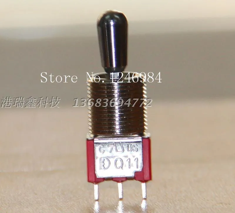 

[SA]T8014Z single tripod third gear Q11 Taiwan Deli Wei bulk Brachypodium M12 dust toggle switch 1MS3--20pcs/lot