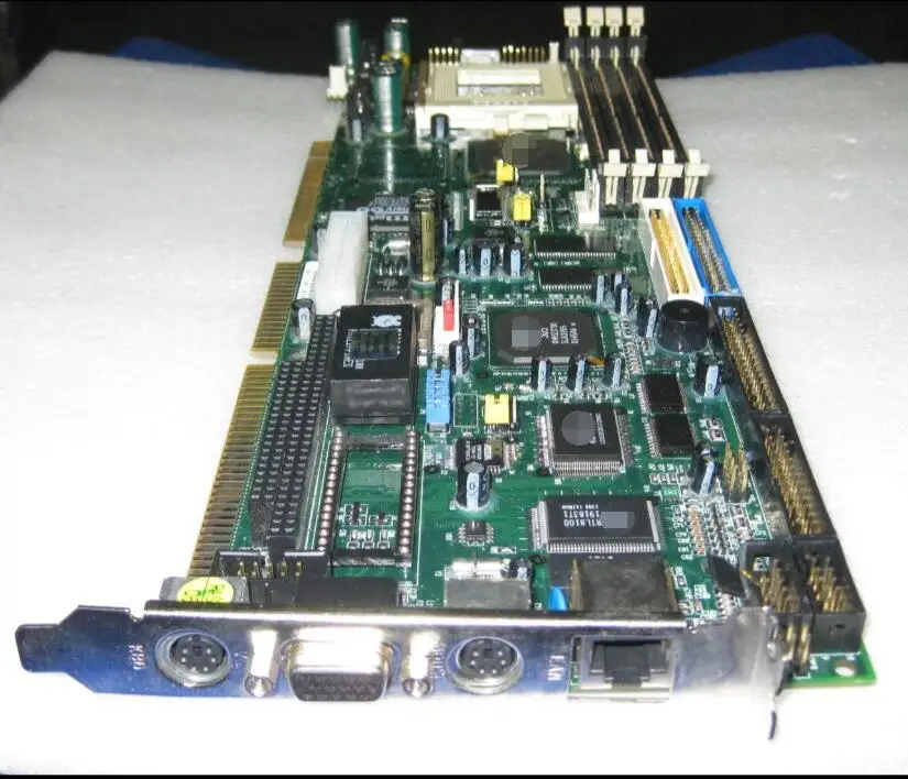 HS6036 Ver:1.0 100% OK IPC Board  Full-size CPU Card ISA PCI Industrial Embedded Mainboard PICMG 1.0 With CPU RAM