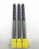 Hrc55 4R0.5-12R1 * L75 100 150 ミリメートル超硬 4 枚刃 CNC スパイラルルータービットフライス工具 5