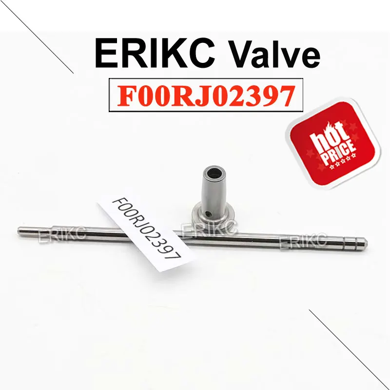 ERIKC F00RJ02397 Diesel Injector Control Valve FOOR J02 397/F OOR J02 397 Injection Valve Set For BOSCH Hino Truck 0445120095