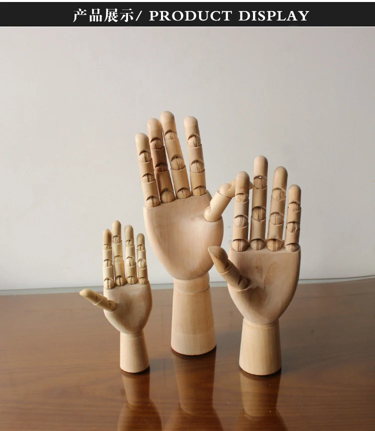 

Mannequin Sketch Drawing Practice Manikin Hand Wooden Dummy Model Men Joint Wooden Hand Model On Sale