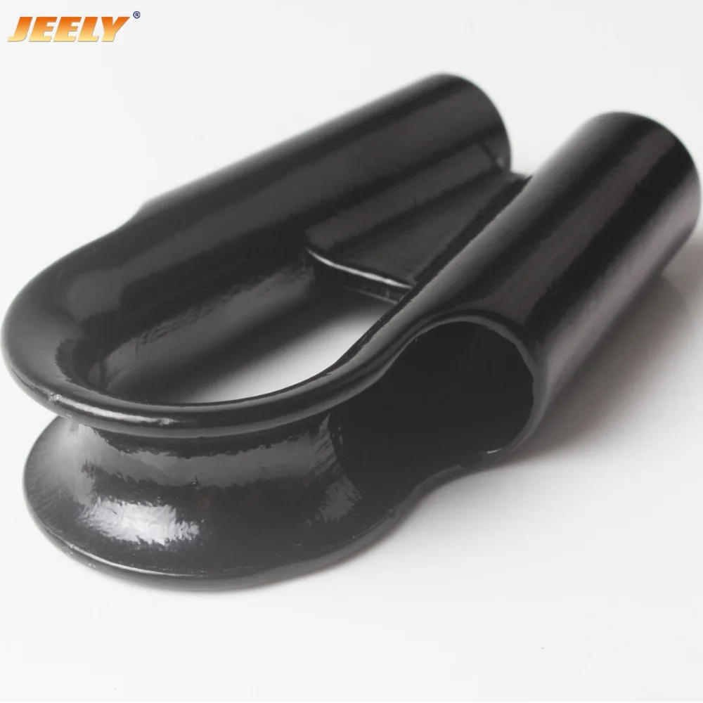 JEELY 8MM/10MM/12MM/15MM/17MM Black Color Stainless Steel Tube Thimble For Winch Rope