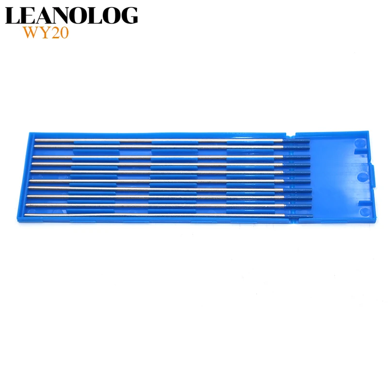 10pcs Blue Color Code 1.6/2.0/2.4/3.0/3.2/4.0MM * 150  TIG Tungsten Electrode Head Needle/Rod for TIG Welding Machine