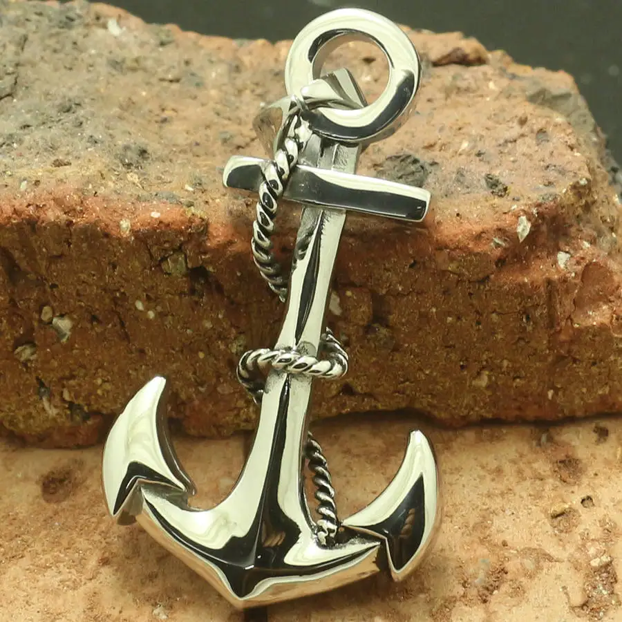 316L Stainless Steel Cool  Anchor Newest Pendant