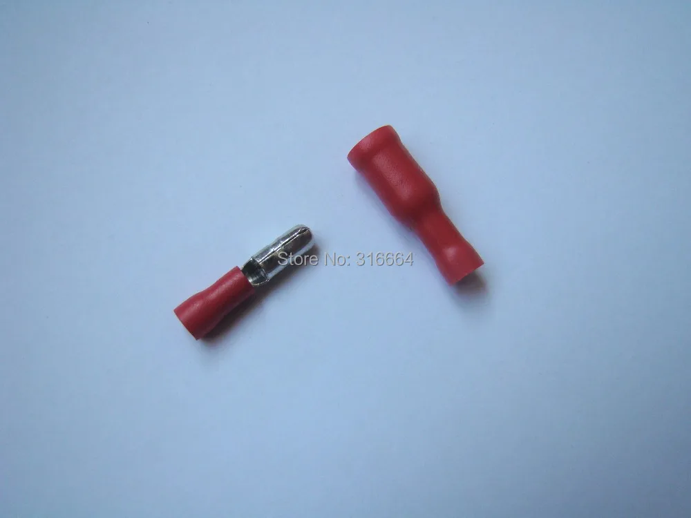 Bullet Connector Insulated Crimp Terminals  FRD MPD  1-156 for Electrical & Audio Wiring 100PCS