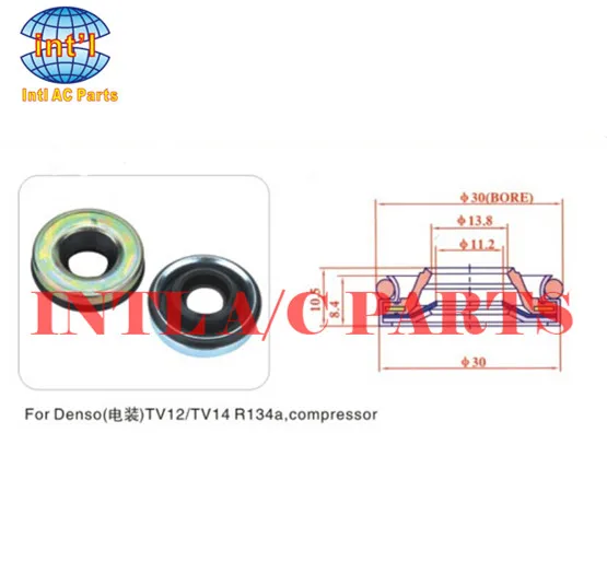 Auto ac compressor shaft seal / Lip seal/Oil seal for TV12/TV14 R134a