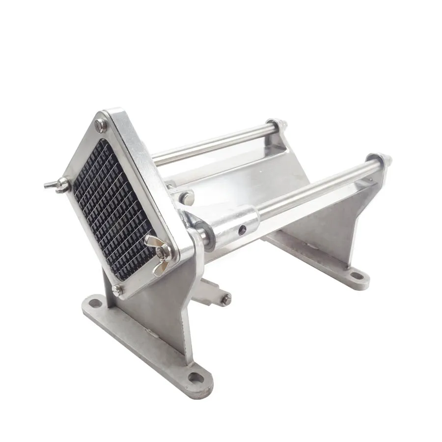 4 pcs شفرات قاطعة بطاطس يدوية القطاعة مطعم الثقيلة الفرنسية فراي القاطع ، قطّاعة بطاطس ، البطاطس القطاعة ، البطاطس إسفين آلة