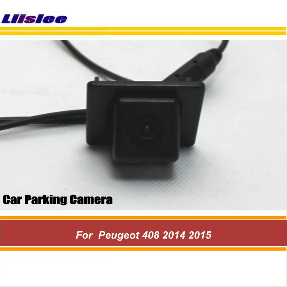 

For Peugeot 408 2014 2015 Car Rear View Back Parking Camera HD CCD RCA NTSC Auto Aftermarket Accessories